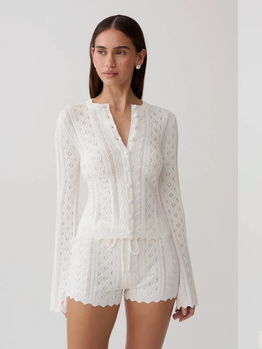 Meshki Long Sleeve Short Set
